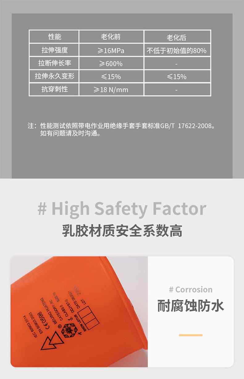 雪蓮00級500V橙色天然乳膠絕緣工業(yè)手套4.jpg