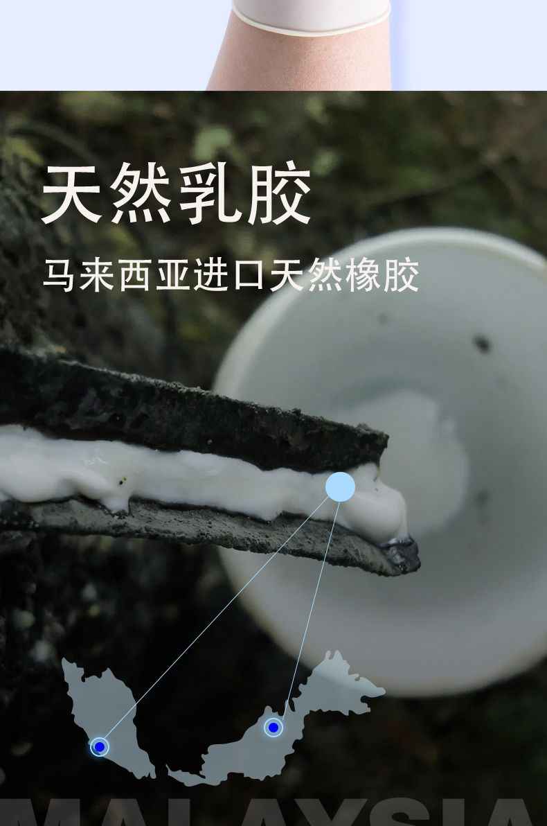 雪蓮JC-002白色乳膠光里麻面一次性檢查手套2.jpg