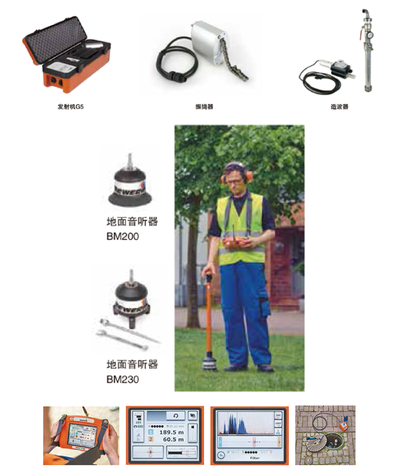 SEWERIN豎威SeCorrPhon AC200新一代全能王漏水監測儀