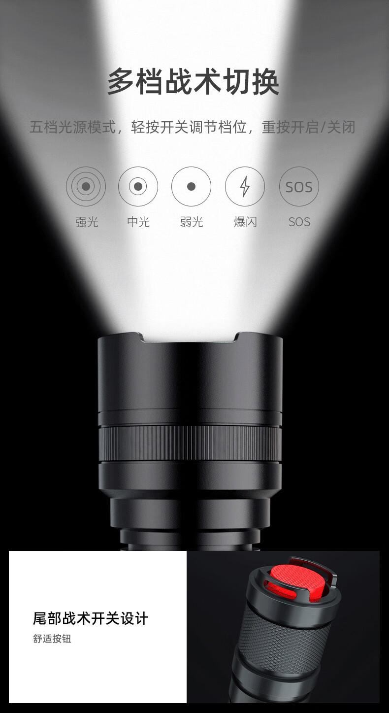 神火C8-XPE強光遠射手電筒6.jpg