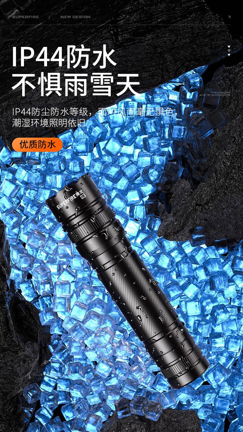 神火S3超亮遠射變焦迷你手電筒11.jpg