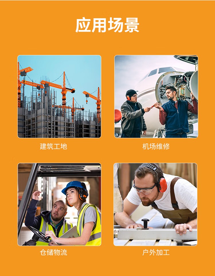 PIP 263-V3HB高強度塑膠頭帶式防噪音耳罩7