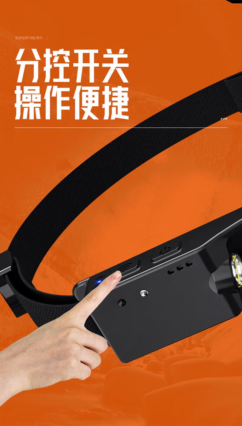 神火HL76雙光源超輕感應頭燈8.jpg