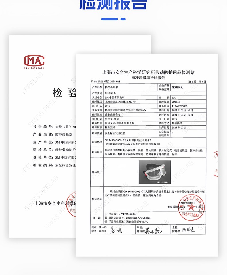 3M GG3001A-AF GoggleGear GG3000防霧護目鏡10