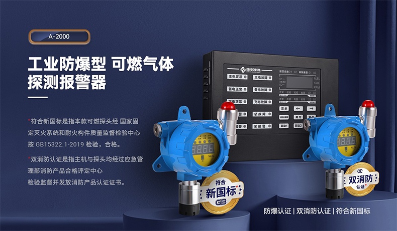保時(shí)安A-2000工業(yè)防爆型可燃?xì)怏w報(bào)警控制器1.jpg