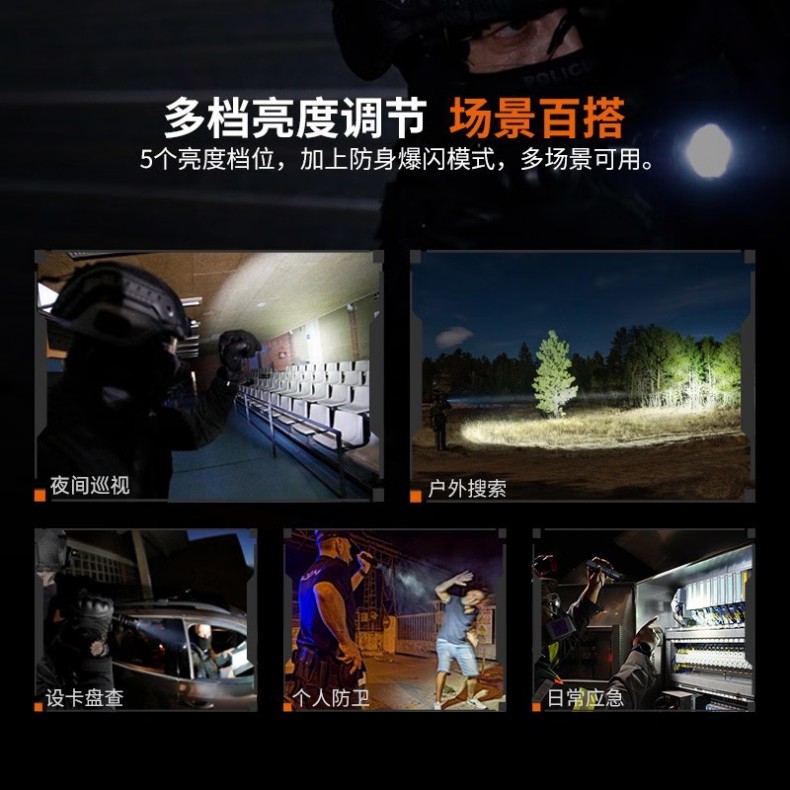 FENIX菲尼克斯PD35R PD系列緊湊型充電戰(zhàn)術(shù)小直筒手電4.jpg