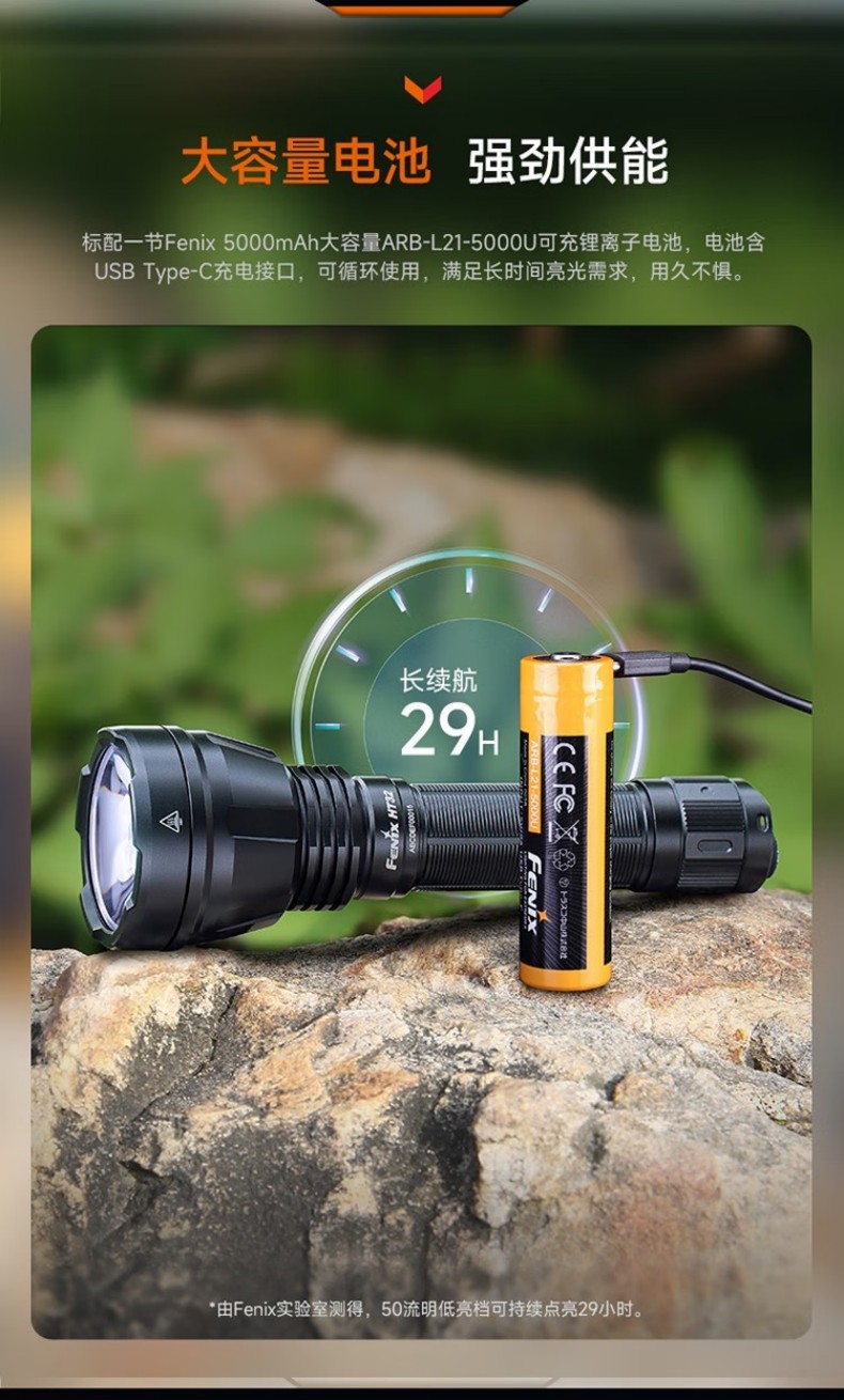 FENIX菲尼克斯HT32 HT系列多色光戶外手電8.jpg