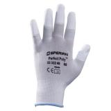 巴固 2232240CN 尼龍分類指浸PU白色工作手套