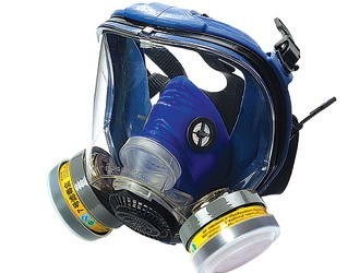 思創ST-M80-3硅膠大視野防毒面具（圓形濾毒盒）