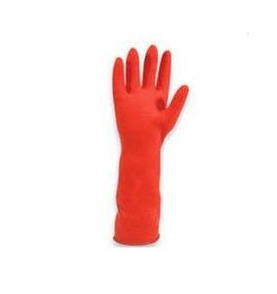 霍尼韋爾巴固AK1815/O/9潔凈室無(wú)襯防化橡膠手套