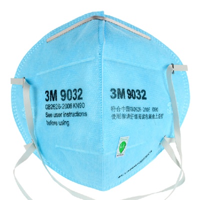 3M9032頭帶式KN90防塵口罩
