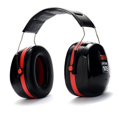 3M H10A頭戴式防噪音耳罩