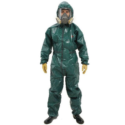 3M4680綠色帶帽連體防護(hù)服