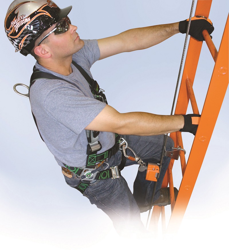 霍尼韋爾VSS/10M Vi-Go不銹鋼鋼纜爬梯系統 