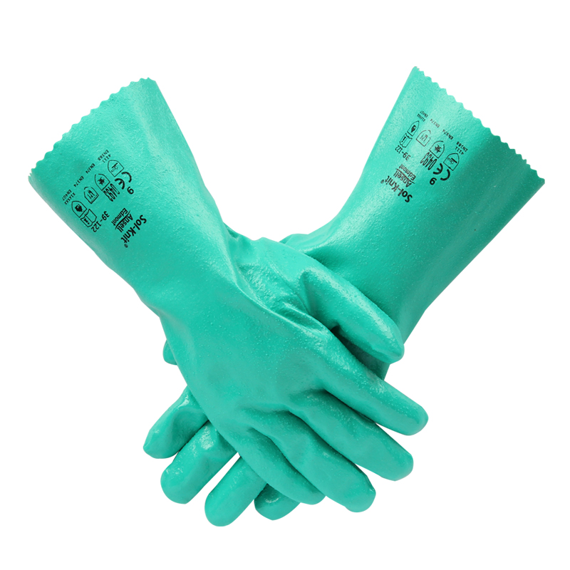 安思爾39-122丁腈橡膠防化手套 安思爾39-122丁腈橡膠防化手套