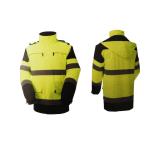 雷克蘭851343AF103高可視熒光黃阻燃抗靜電防寒服 雷克蘭851343AF103高可視熒光黃阻燃抗靜電防寒服