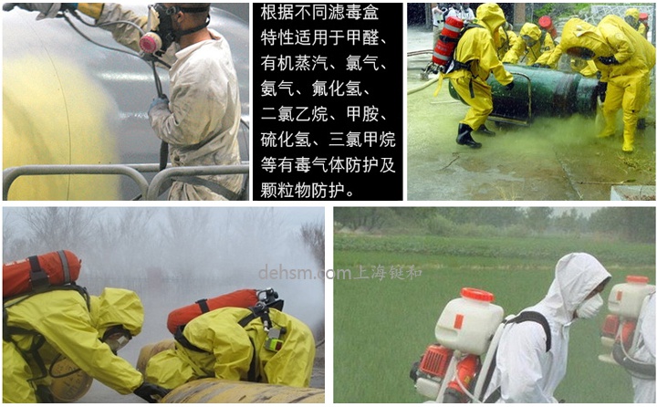 3M7800防毒面具應用領域