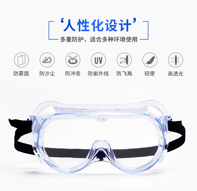 3M1621AF護目鏡人性化設(shè)計，多重防護