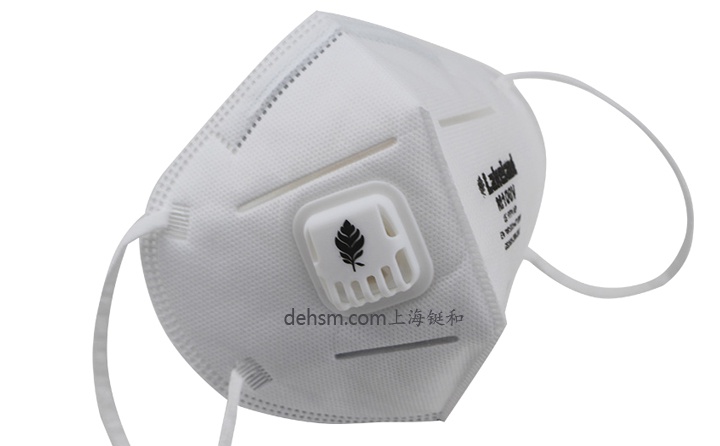 雷克蘭M100V KN95防塵口罩圖片-側面