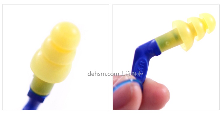 3M340-8002硅膠帶線防噪音耳塞細節(jié)圖