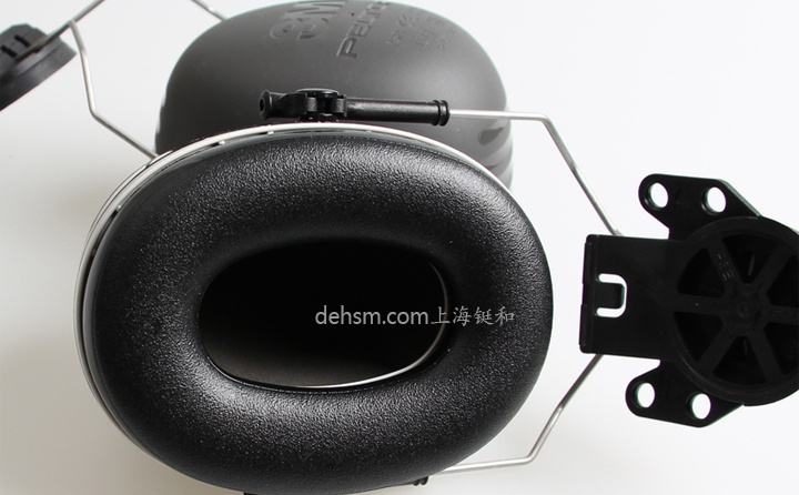 3M X5P3掛安全帽式隔音耳罩側面圖