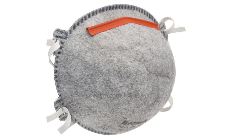 霍尼韋爾5140PPF1活性炭口罩圖片-側(cè)面
