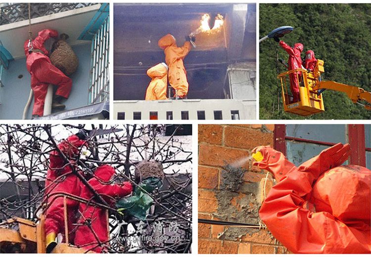 DH1030風扇型防蜂服應用領域