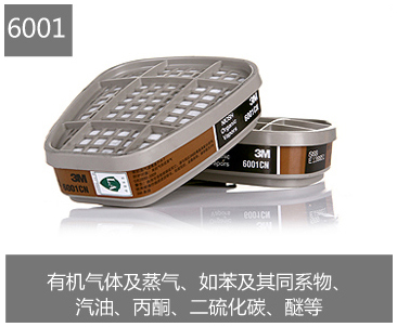 3M濾毒盒6001