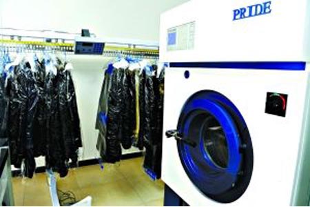 使用四氯乙烯為干洗溶劑的洗衣店