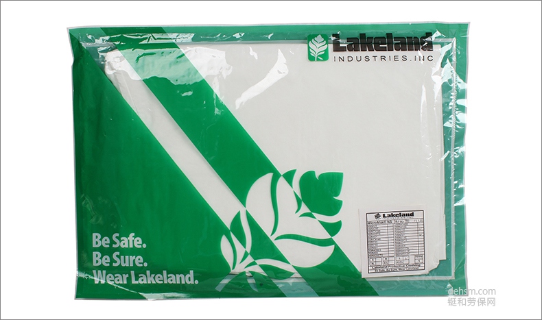 雷克蘭AMN301分體防護服褲子包裝圖