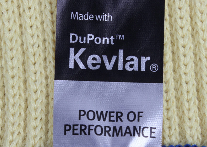 杜邦KK1051kevlar點(diǎn)塑防割手套圖片-商標(biāo)