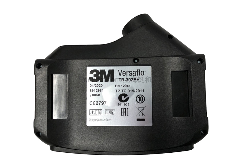 3M TR-302E+電動送風(fēng)呼吸器送風(fēng)電機(jī)圖片-反面