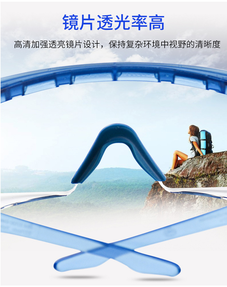 3M SF3701ASGAF-BLU防霧防護眼鏡圖9