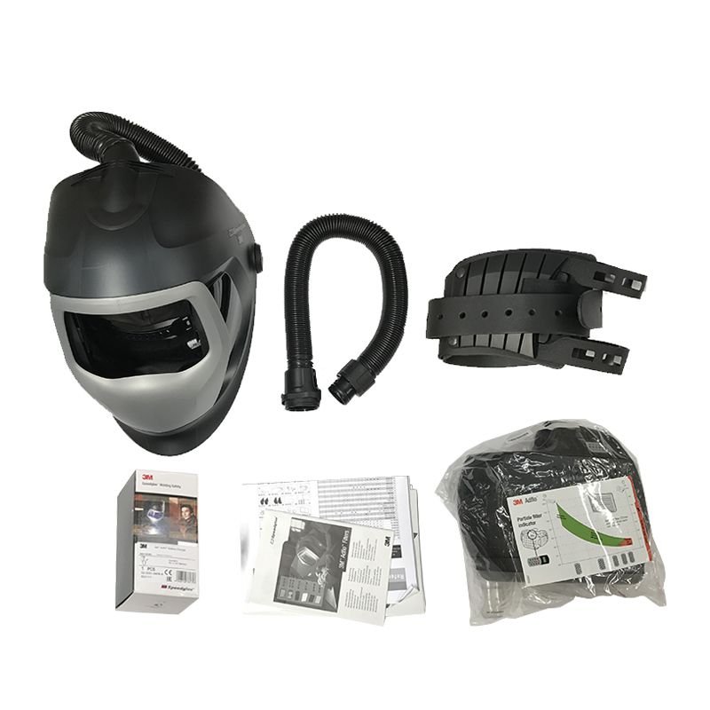 3M9100腰帶式電動(dòng)送風(fēng)電焊面罩圖1