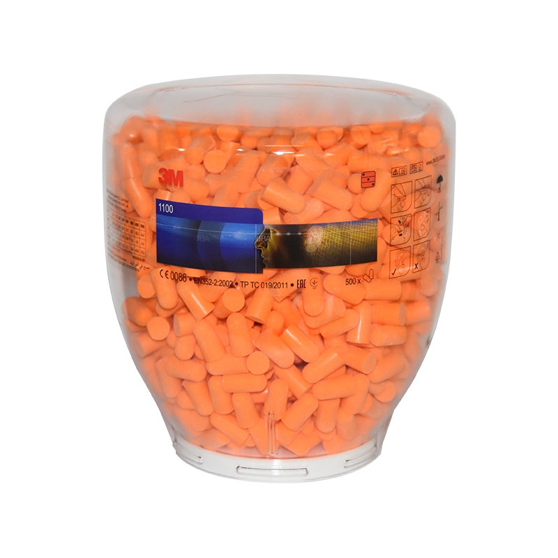 3M1100桶裝防噪音耳塞圖1