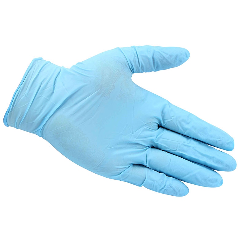 安思爾92-210藍(lán)色一次性無粉丁腈手套圖2