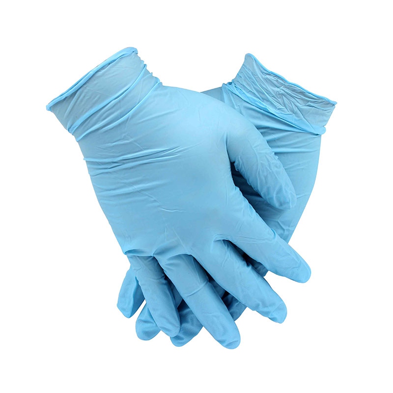 安思爾92-210藍(lán)色一次性無粉丁腈手套圖3