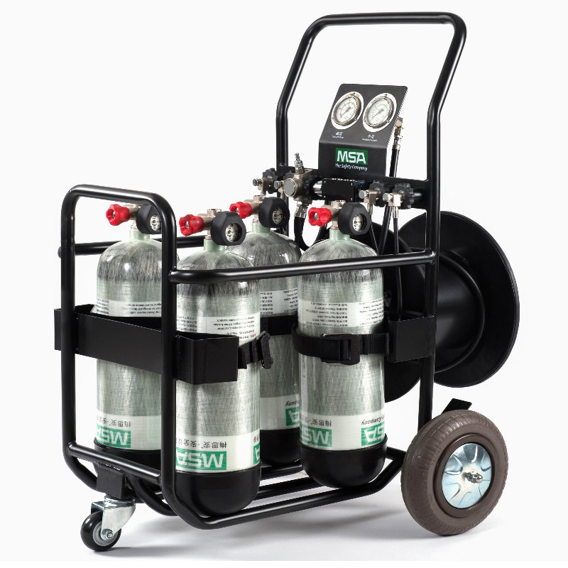 梅思安10127386移動(dòng)式供氣源圖3