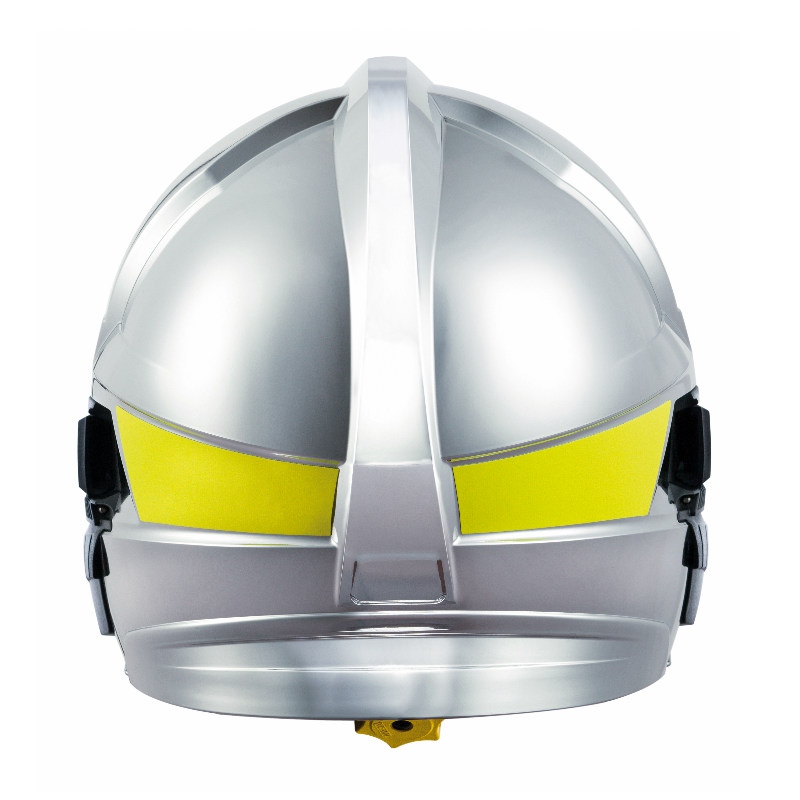 梅思安10166683鎳色消防頭盔圖2