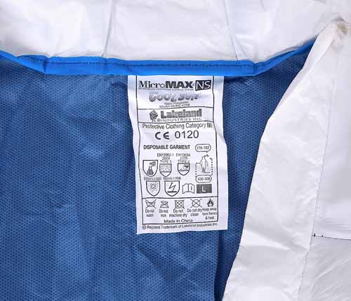 雷克蘭AMNC428E防護服細節圖片